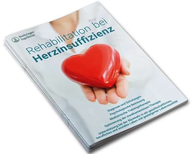 Folder Rehabilitation bei Herzinsuffizienz